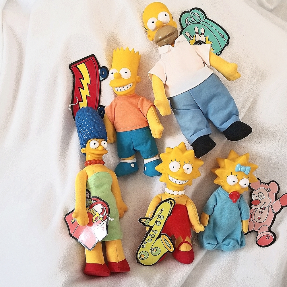 Simpson's, 1990, set PLUS comic.